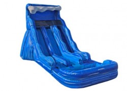 17ft Tall Dual Lane Wave Wet Slide