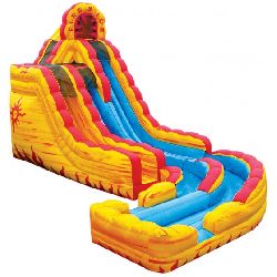 20ft Fire-n-Ice WET Slide