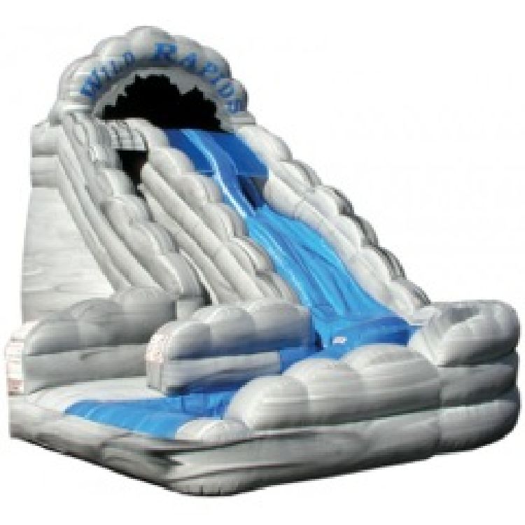 18ft Wild Rapids Dual Lane Wet Slide