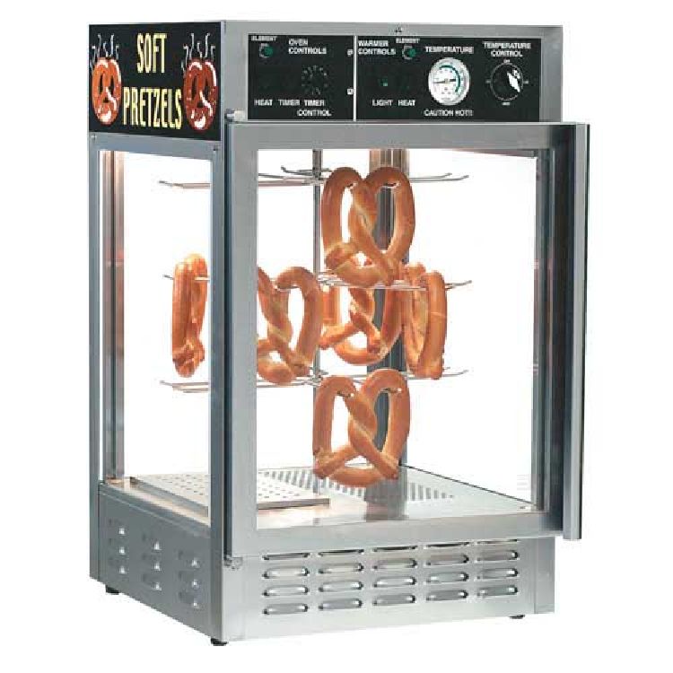 Soft Pretzel Warmer/Display Case